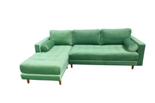 Load image into Gallery viewer, SALE💥 SCOTT LHF Corner Sofa in Cooking Apple Velvet RRP £1199-33% OFF💥NOW £799