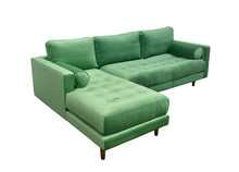 Load image into Gallery viewer, SALE💥 SCOTT LHF Corner Sofa in Cooking Apple Velvet RRP £1199-33% OFF💥NOW £799
