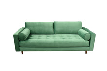 Load image into Gallery viewer, SALE💥 SCOTT Three Seater Sofa Cooking Apple Velvet RRP £799 -25% OFF💥NOW £599