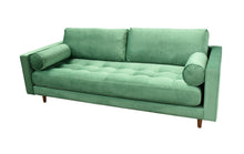 Load image into Gallery viewer, SALE💥 SCOTT Three Seater Sofa Cooking Apple Velvet RRP £799 -25% OFF💥NOW £599