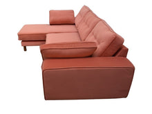 Load image into Gallery viewer, BIG💥SALE Tobias LHF Corner Sofa in Orange Velvet RRP £1399 -35% OFF💥NOW £899