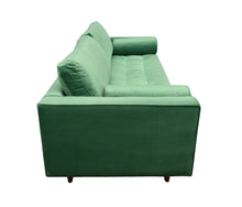 Load image into Gallery viewer, SALE💥 SCOTT Three Seater Sofa Cooking Apple Velvet RRP £799 -25% OFF💥NOW £599