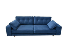 Load image into Gallery viewer, BIG💥SALE Tobias Three Seater Sofa Navy Blue Velvet RRP £999 -40% OFF💥NOW £599