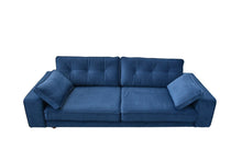 Load image into Gallery viewer, BIG💥SALE Tobias Three Seater Sofa Navy Blue Velvet RRP £999 -40% OFF💥NOW £599