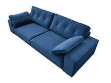Load image into Gallery viewer, BIG💥SALE Tobias Three Seater Sofa Navy Blue Velvet RRP £999 -40% OFF💥NOW £599