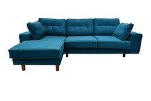 Load image into Gallery viewer, BIG💥SALE Tobias LHF Corner Sofa Seafoam Velvet 💥RRP £1399 -35% OFF💥NOW £899💥