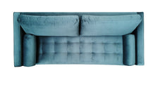 Load image into Gallery viewer, BIG💥SALE SCOTT Three Seater Sofa in Petrol Velvet RRP £799 -25% OFF💥NOW £599