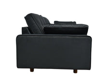 Load image into Gallery viewer, BIG💥SALE Tobias Three Seater Sofa Dark Grey Velvet RRP £999 -40% OFF💥NOW £599