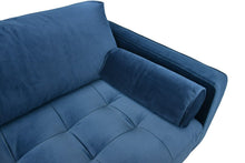 Load image into Gallery viewer, BIG💥SALE SCOTT Three Seater Sofa in Navy Velvet RRP £799 -25% OFF💥NOW £599
