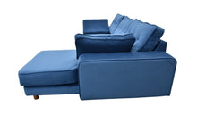 Load image into Gallery viewer, BIG💥SALE Tobias RHF Corner Sofa Navy Blue Velvet RRP £1399 -35% OFF💥NOW £899