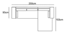 Load image into Gallery viewer, BIG💥SALE Tobias RHF Corner Sofa Navy Blue Velvet RRP £1399 -35% OFF💥NOW £899