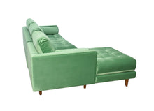Load image into Gallery viewer, SALE💥 SCOTT LHF Corner Sofa in Cooking Apple Velvet RRP £1199-33% OFF💥NOW £799