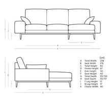 Load image into Gallery viewer, SWOON Tulum RHF Corner Sofa Easy Velvet Kingfisher