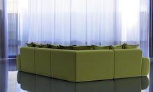 Load image into Gallery viewer, Monari Modular LHF Corner Sofa in Fern Green Velvet
