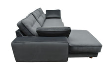 Load image into Gallery viewer, BIG💥SALE Tobias LHF Corner Sofa in Dark Grey Velvet RRP £1399 -35%OFF💥NOW £899
